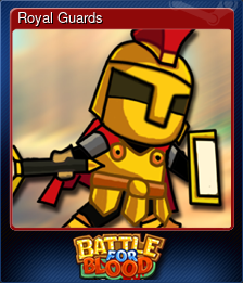 Series 1 - Card 4 of 6 - Royal Guards