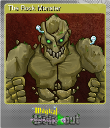 Series 1 - Card 6 of 8 - The Rock Monster