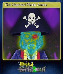Series 1 - Card 3 of 8 - The Haunted Pirate Armor