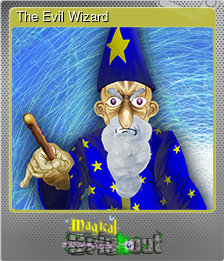 Series 1 - Card 8 of 8 - The Evil Wizard