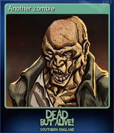 Series 1 - Card 8 of 8 - Another zombie