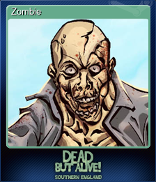 Series 1 - Card 7 of 8 - Zombie