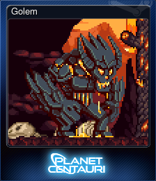 Series 1 - Card 1 of 12 - Golem