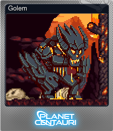 Series 1 - Card 1 of 12 - Golem