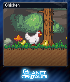 Series 1 - Card 12 of 12 - Chicken