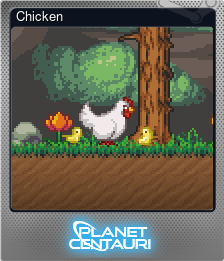 Series 1 - Card 12 of 12 - Chicken