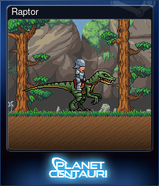 Series 1 - Card 11 of 12 - Raptor