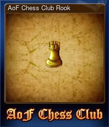 Series 1 - Card 2 of 6 - AoF Chess Club Rook