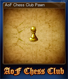 AoF Chess Club Pawn
