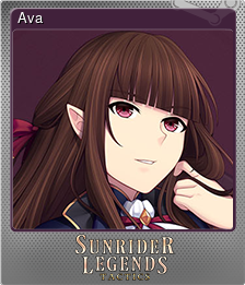 Series 1 - Card 2 of 8 - Ava