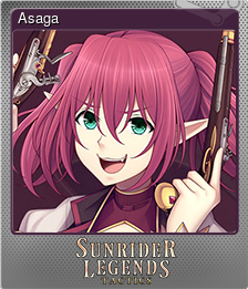 Series 1 - Card 1 of 8 - Asaga