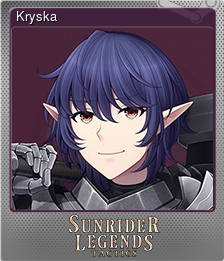 Series 1 - Card 8 of 8 - Kryska