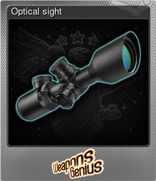 Series 1 - Card 1 of 5 - Optical sight