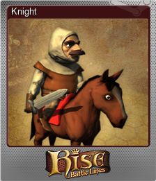 Series 1 - Card 5 of 6 - Knight