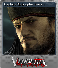 Series 1 - Card 1 of 15 - Captain Christopher Raven