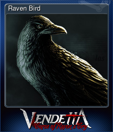 Series 1 - Card 13 of 15 - Raven Bird