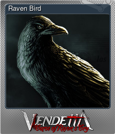 Series 1 - Card 13 of 15 - Raven Bird