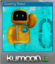 Series 1 - Card 5 of 6 - Greeting Robot