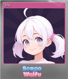 Series 1 - Card 4 of 5 - Iris