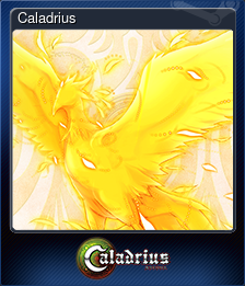 Series 1 - Card 10 of 10 - Caladrius