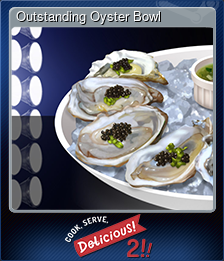 Series 1 - Card 2 of 8 - Outstanding Oyster Bowl
