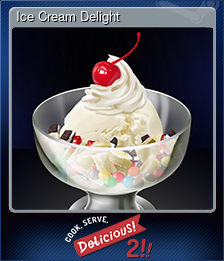 Series 1 - Card 8 of 8 - Ice Cream Delight