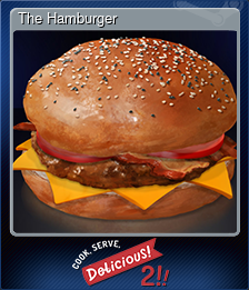 Series 1 - Card 5 of 8 - The Hamburger