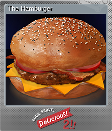Series 1 - Card 5 of 8 - The Hamburger