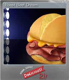 Series 1 - Card 3 of 8 - Roast Beef Dream