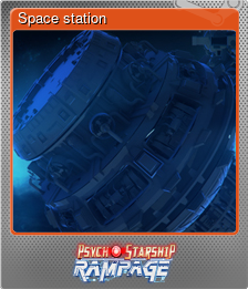 Series 1 - Card 6 of 6 - Space station