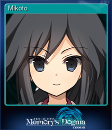 Series 1 - Card 7 of 7 - Mikoto