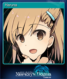 Series 1 - Card 3 of 7 - Haruna