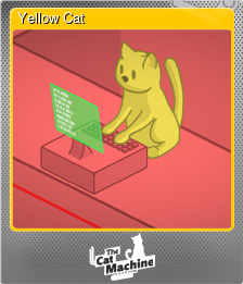 Series 1 - Card 1 of 5 - Yellow Cat