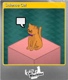 Series 1 - Card 4 of 5 - Science Cat