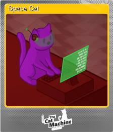 Series 1 - Card 5 of 5 - Space Cat