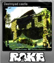 Series 1 - Card 6 of 7 - Destroyed castle