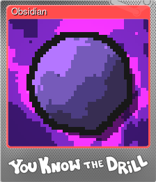 Series 1 - Card 4 of 7 - Obsidian