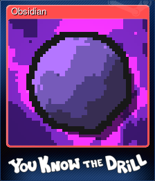 Series 1 - Card 4 of 7 - Obsidian