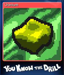Series 1 - Card 6 of 7 - Uranium