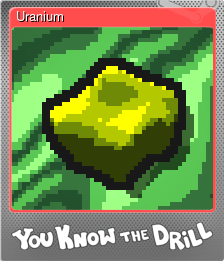 Series 1 - Card 6 of 7 - Uranium