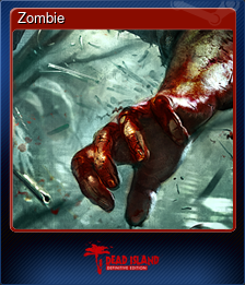 Series 1 - Card 9 of 9 - Zombie
