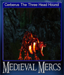 Series 1 - Card 3 of 5 - Cerberus The Three Head Hound