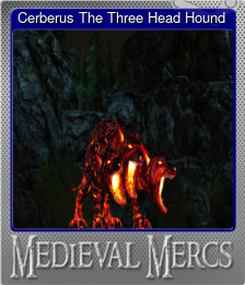 Series 1 - Card 3 of 5 - Cerberus The Three Head Hound