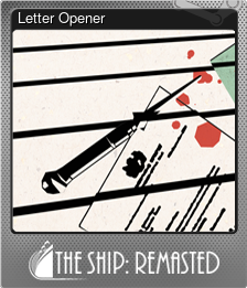 Series 1 - Card 4 of 5 - Letter Opener