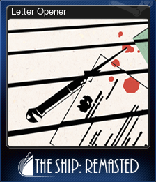 Series 1 - Card 4 of 5 - Letter Opener