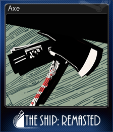 Series 1 - Card 3 of 5 - Axe