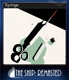 Series 1 - Card 5 of 5 - Syringe