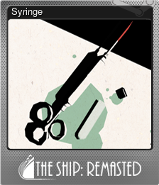 Series 1 - Card 5 of 5 - Syringe