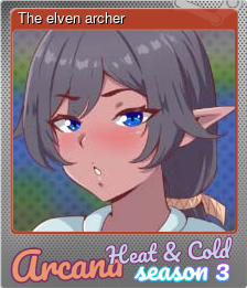 Series 1 - Card 2 of 7 - The elven archer