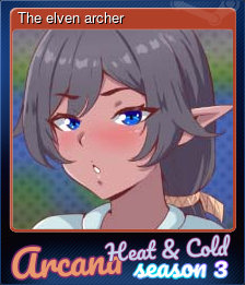Series 1 - Card 2 of 7 - The elven archer
